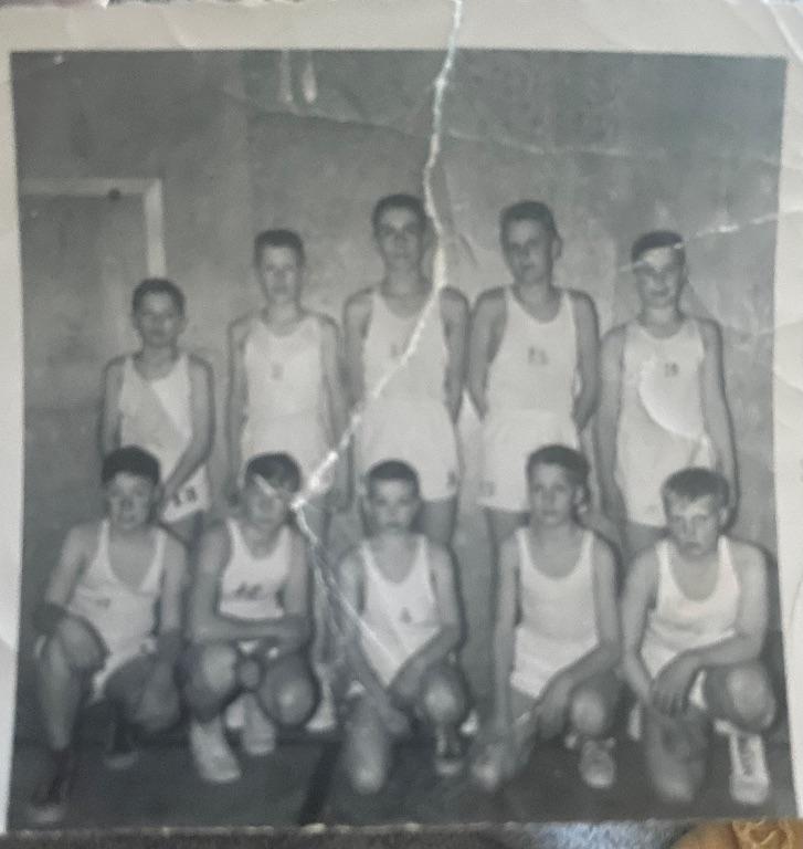 Arvon Taylor Conde basketball team I believe 1956